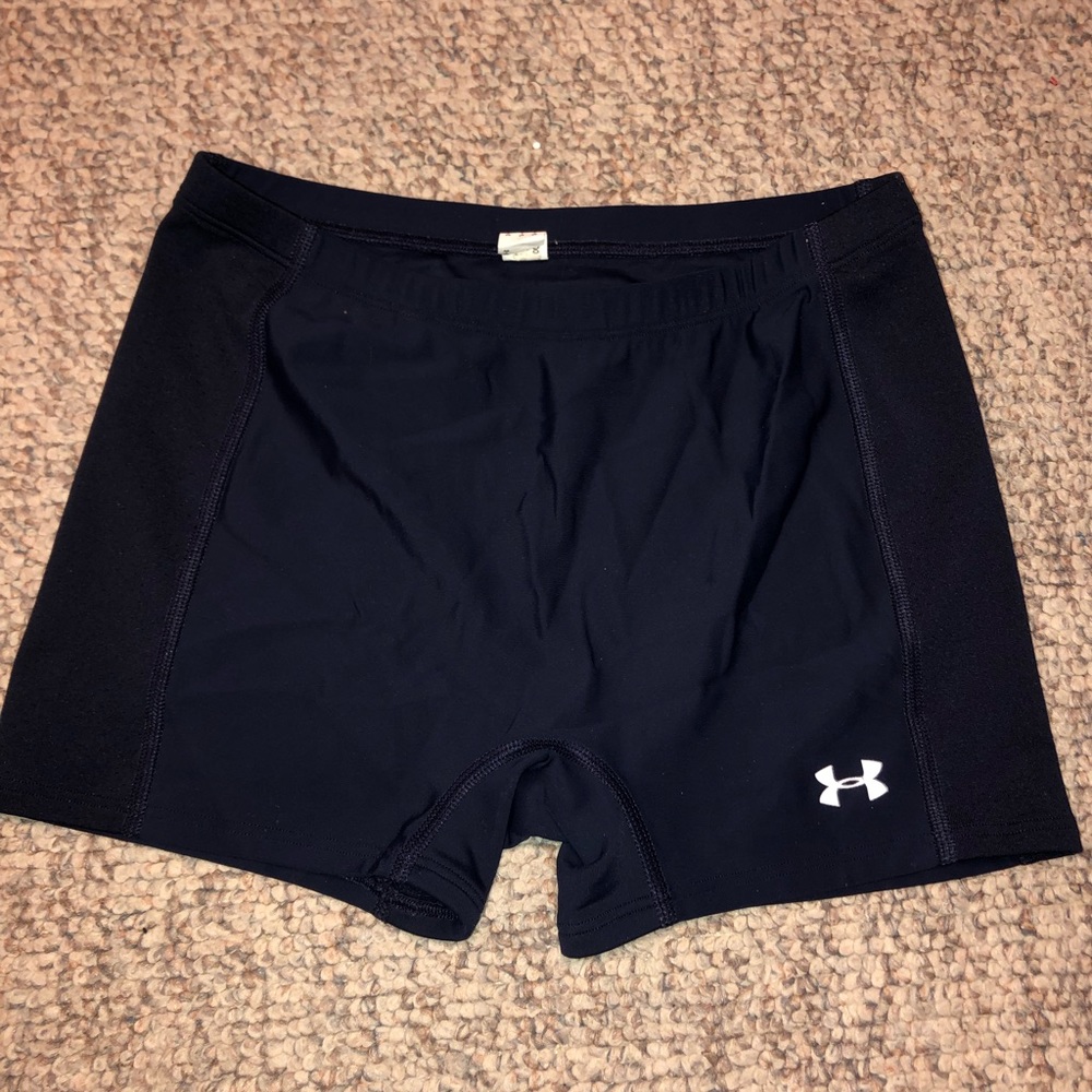 Under amour navy spandex size small
